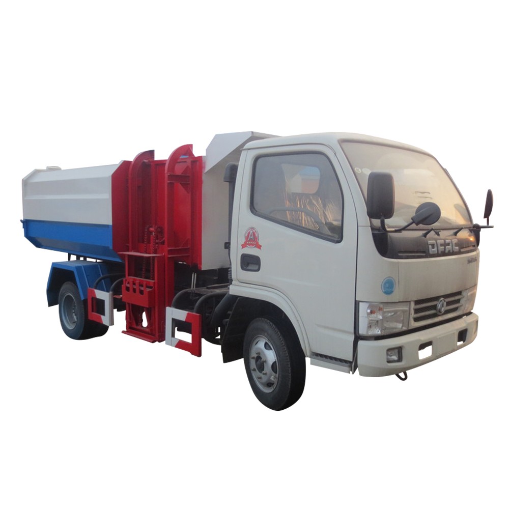 4 * 2 साइड लोड कचरा ट्रक